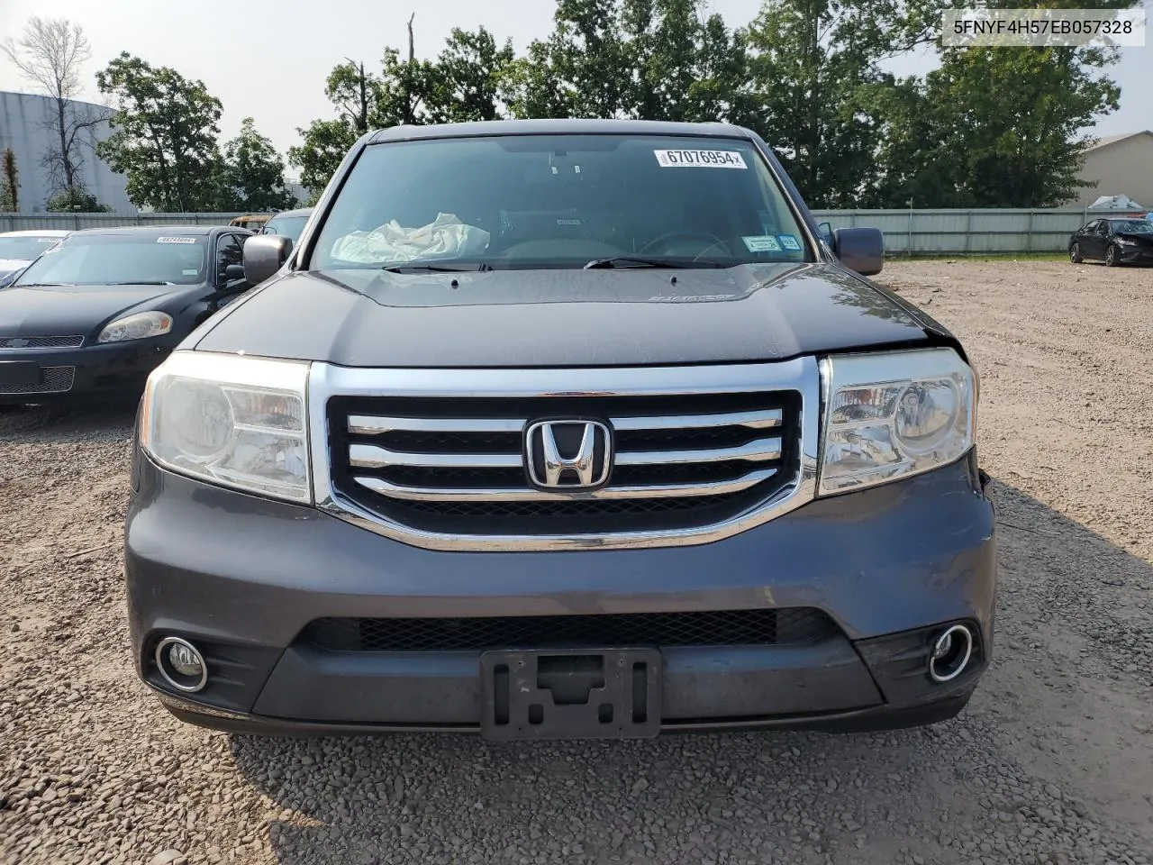 2014 Honda Pilot Exl VIN: 5FNYF4H57EB057328 Lot: 67076954