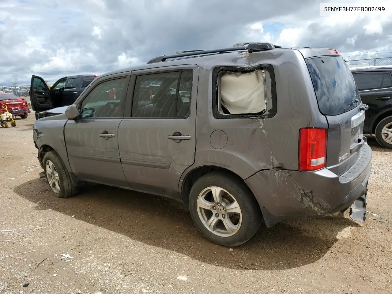 2014 Honda Pilot Exln VIN: 5FNYF3H77EB002499 Lot: 67306374