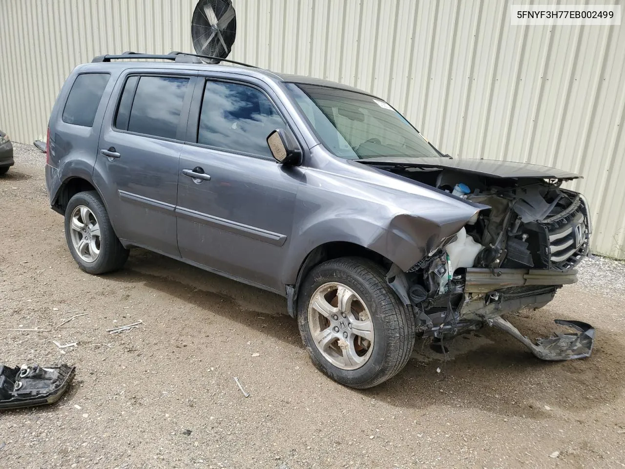 5FNYF3H77EB002499 2014 Honda Pilot Exln