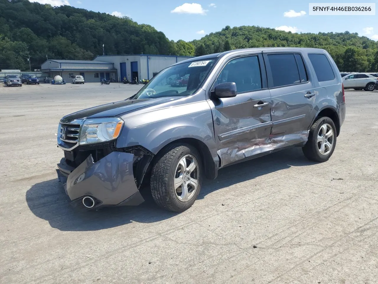 5FNYF4H46EB036266 2014 Honda Pilot Ex