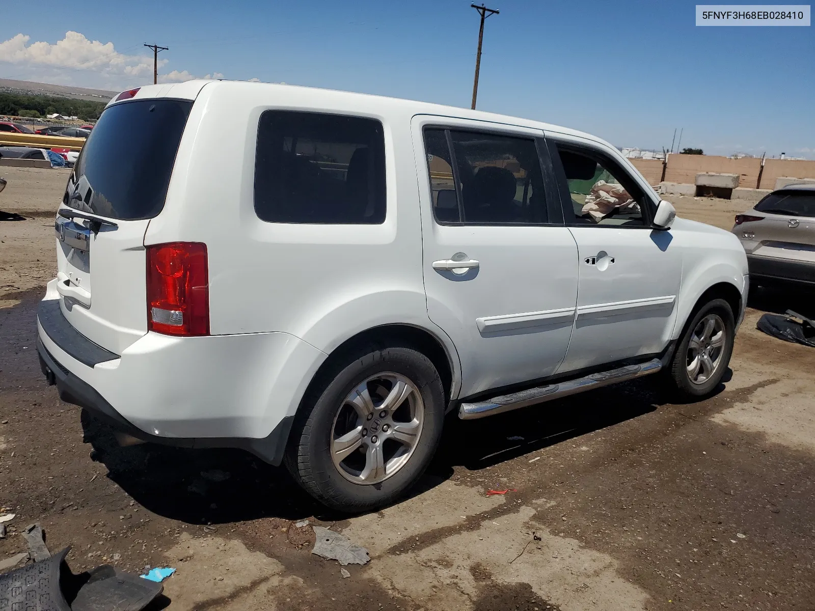 5FNYF3H68EB028410 2014 Honda Pilot Exl