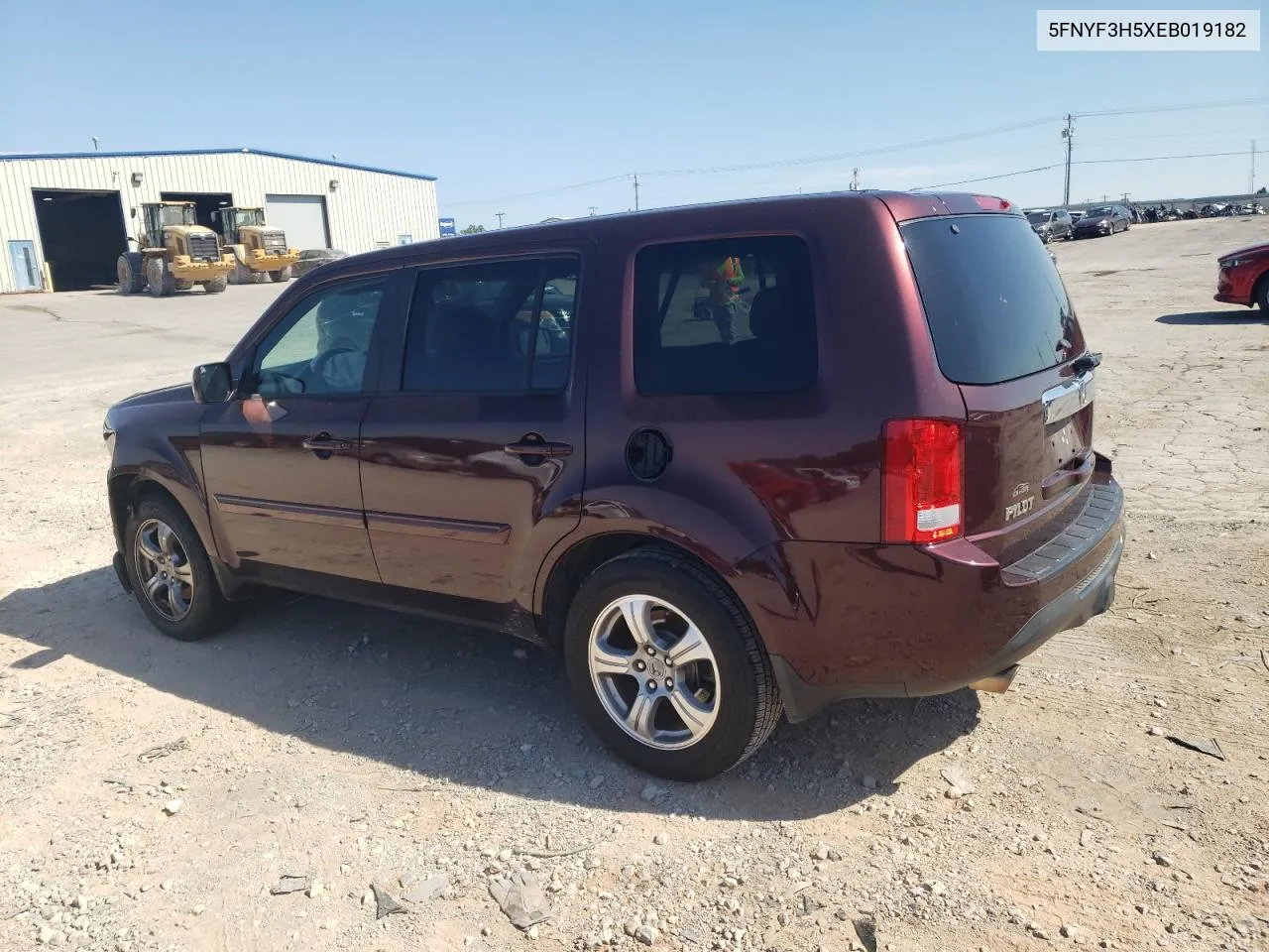 2014 Honda Pilot Exl VIN: 5FNYF3H5XEB019182 Lot: 67507564