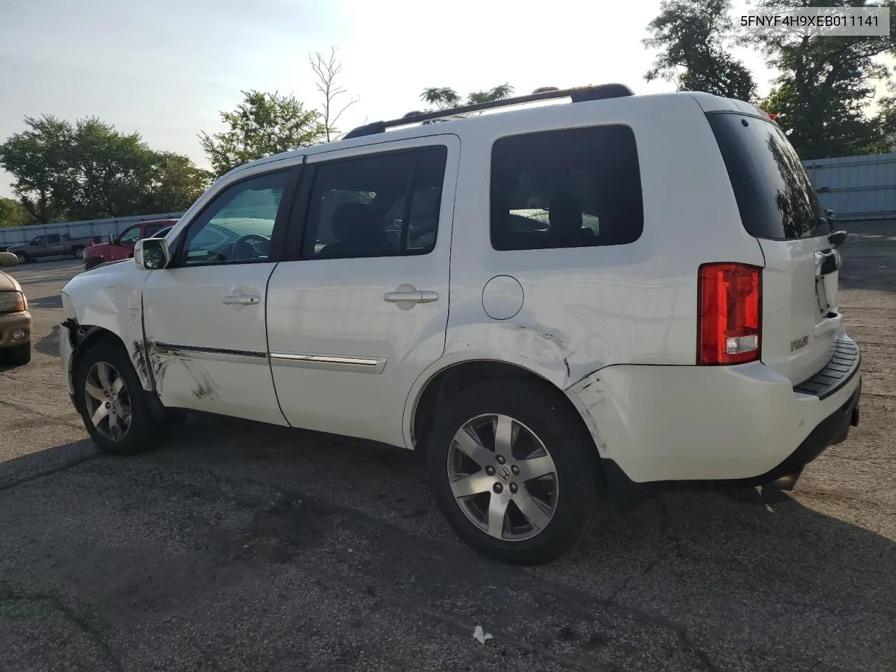 2014 Honda Pilot Touring VIN: 5FNYF4H9XEB011141 Lot: 68251534