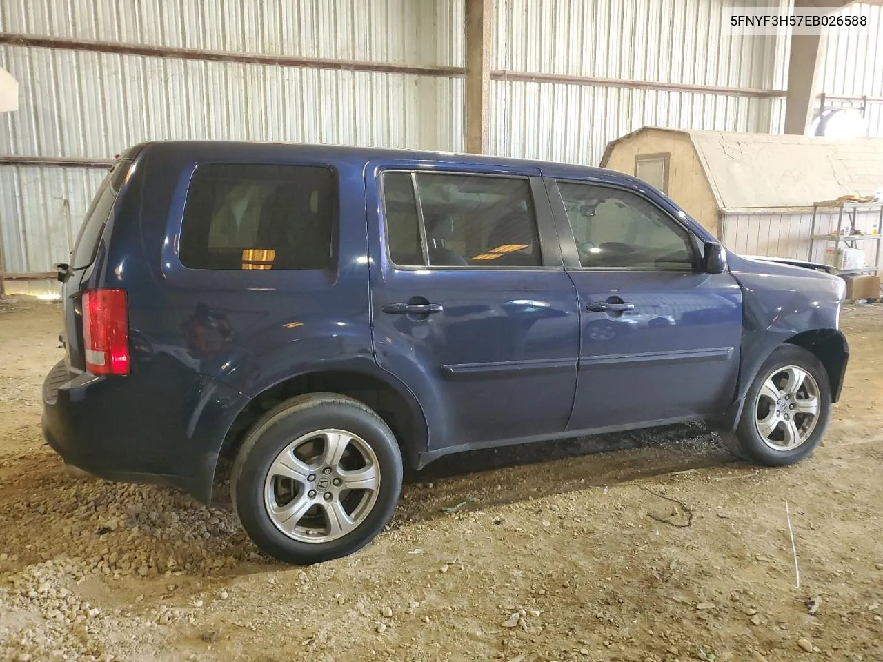 2014 Honda Pilot Exl VIN: 5FNYF3H57EB026588 Lot: 68346574