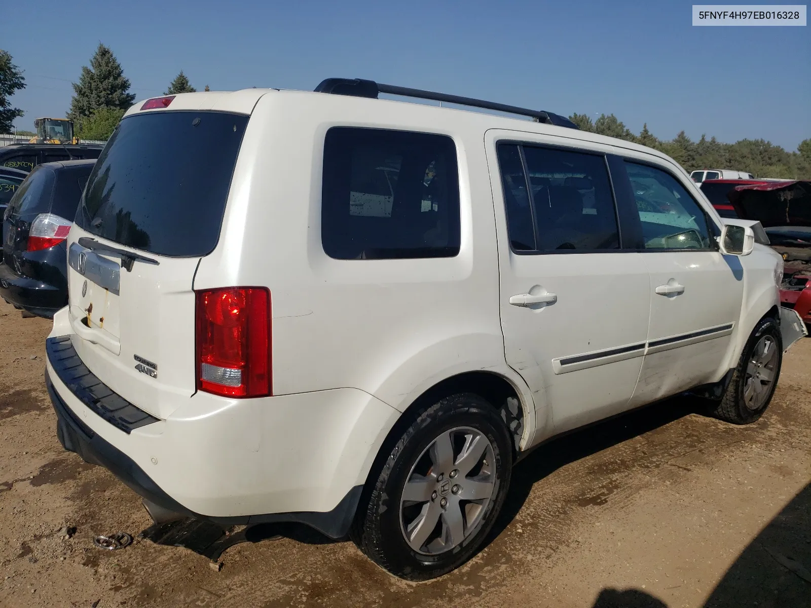 2014 Honda Pilot Touring VIN: 5FNYF4H97EB016328 Lot: 68447914