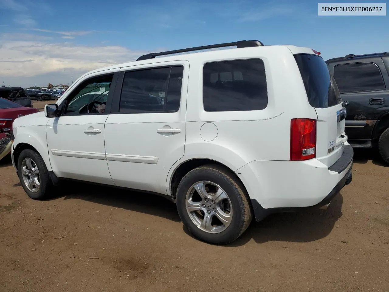 2014 Honda Pilot Exl VIN: 5FNYF3H5XEB006237 Lot: 68875834