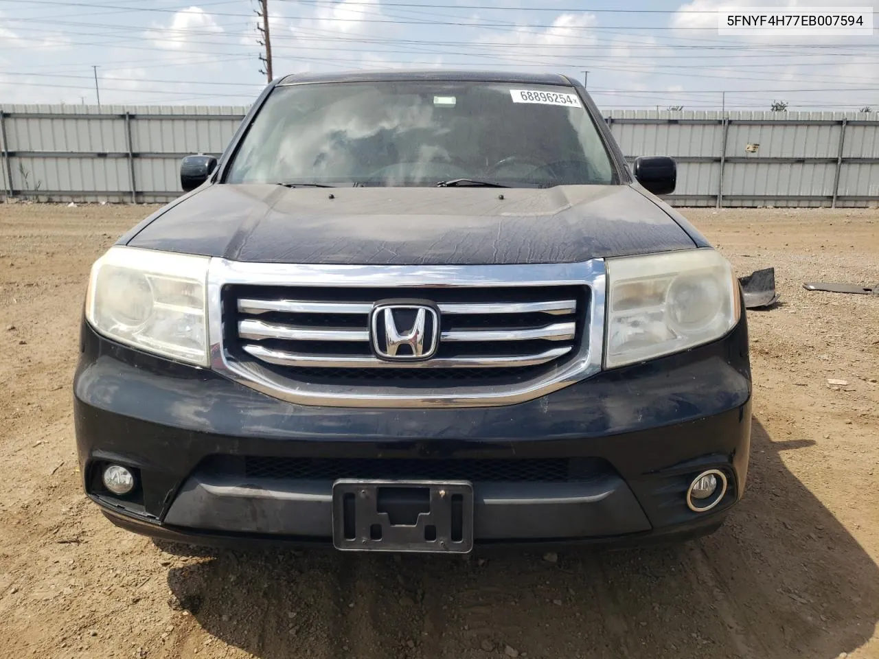 5FNYF4H77EB007594 2014 Honda Pilot Exln