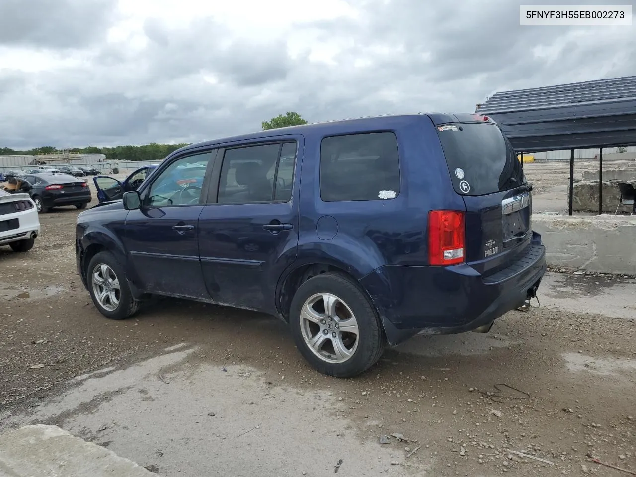 2014 Honda Pilot Exl VIN: 5FNYF3H55EB002273 Lot: 69488344