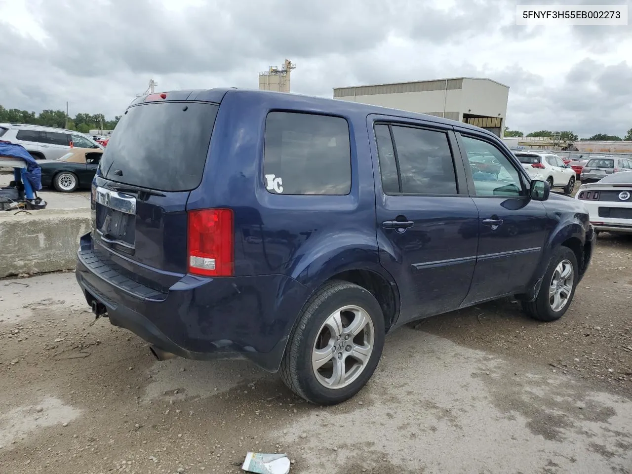 2014 Honda Pilot Exl VIN: 5FNYF3H55EB002273 Lot: 69488344