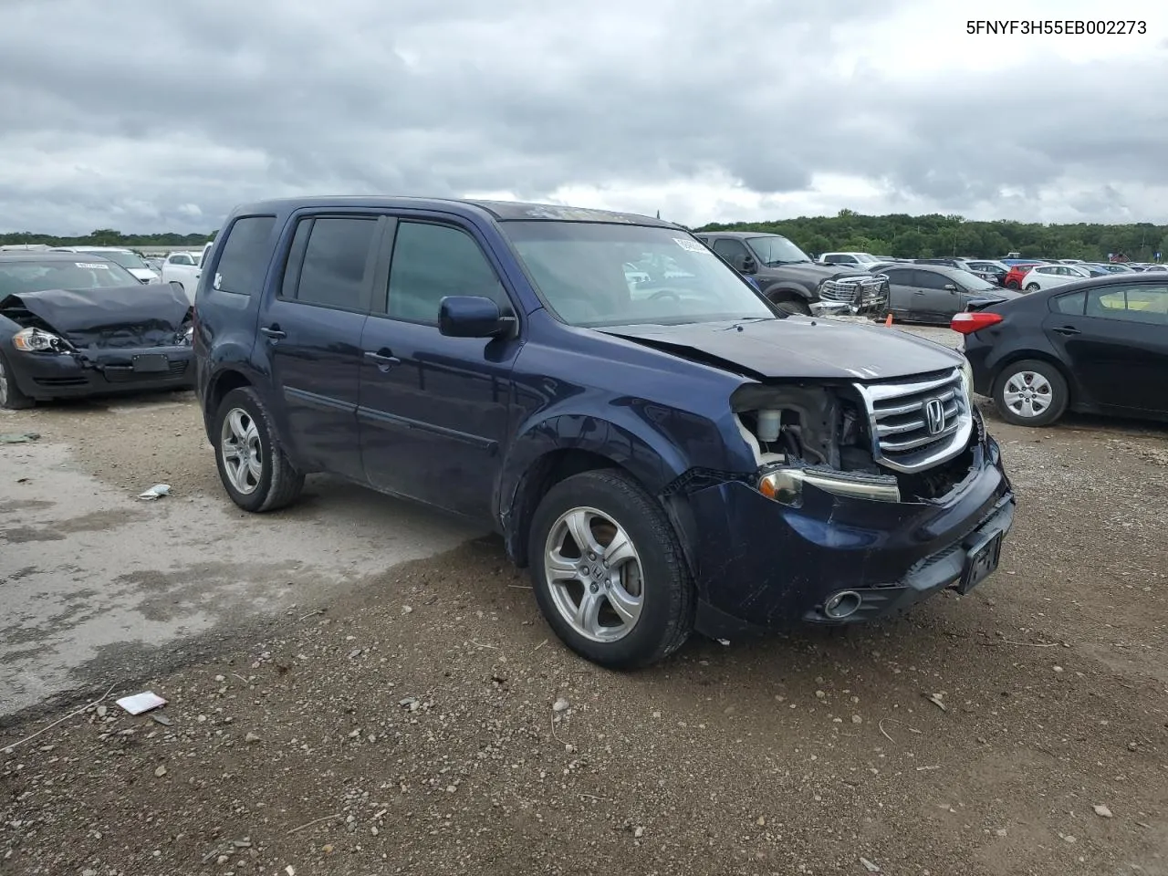 2014 Honda Pilot Exl VIN: 5FNYF3H55EB002273 Lot: 69488344