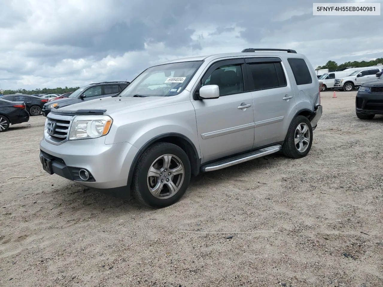 2014 Honda Pilot Exl VIN: 5FNYF4H55EB040981 Lot: 69884034