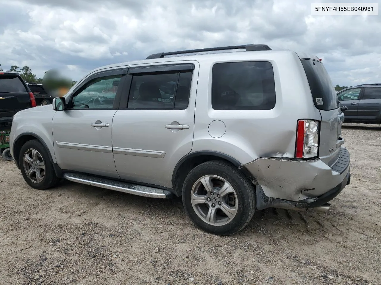 2014 Honda Pilot Exl VIN: 5FNYF4H55EB040981 Lot: 69884034