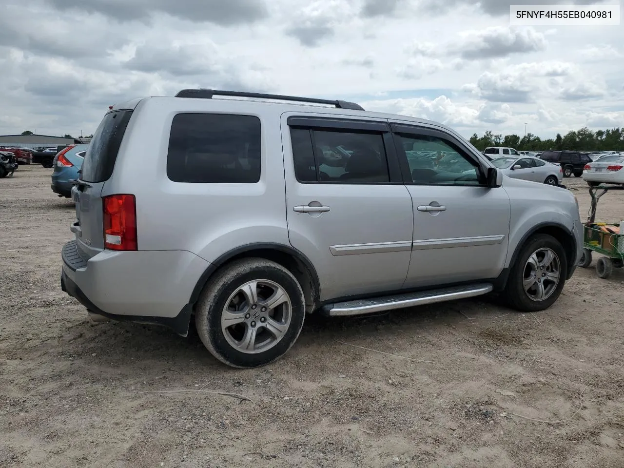 2014 Honda Pilot Exl VIN: 5FNYF4H55EB040981 Lot: 69884034