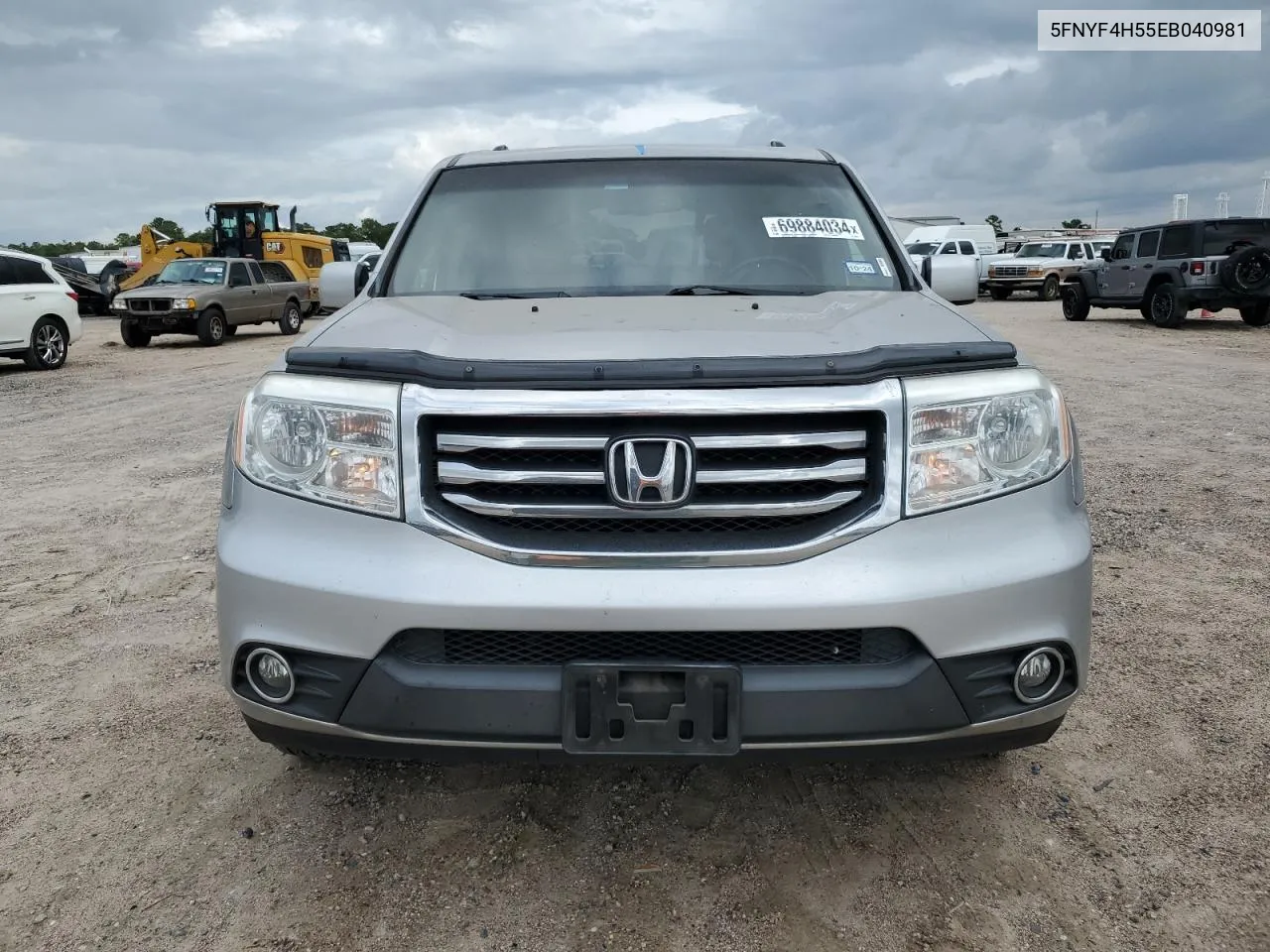 2014 Honda Pilot Exl VIN: 5FNYF4H55EB040981 Lot: 69884034