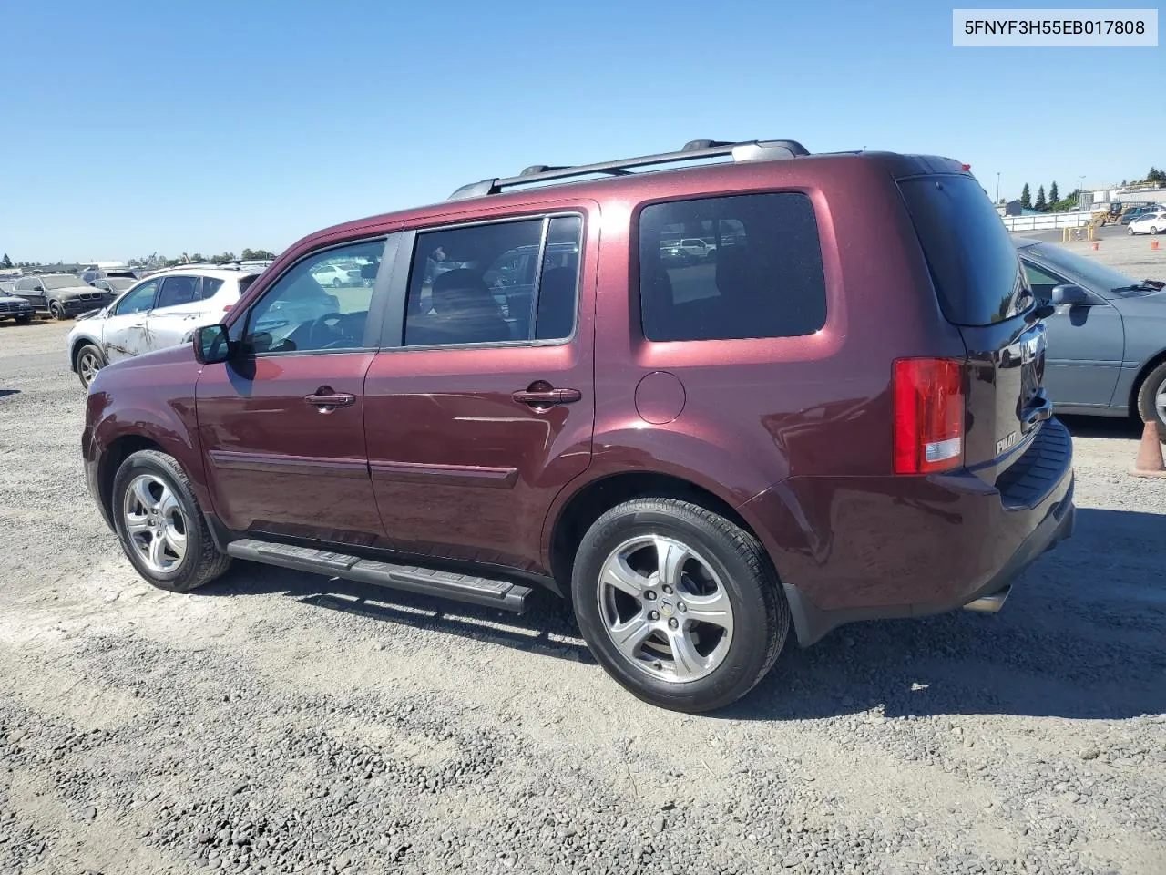 2014 Honda Pilot Exl VIN: 5FNYF3H55EB017808 Lot: 69902434