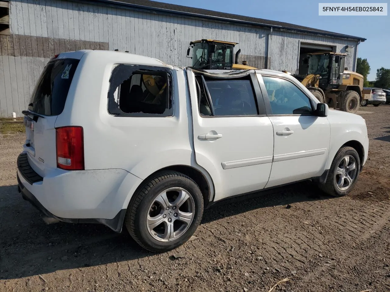 2014 Honda Pilot Exl VIN: 5FNYF4H54EB025842 Lot: 69958944