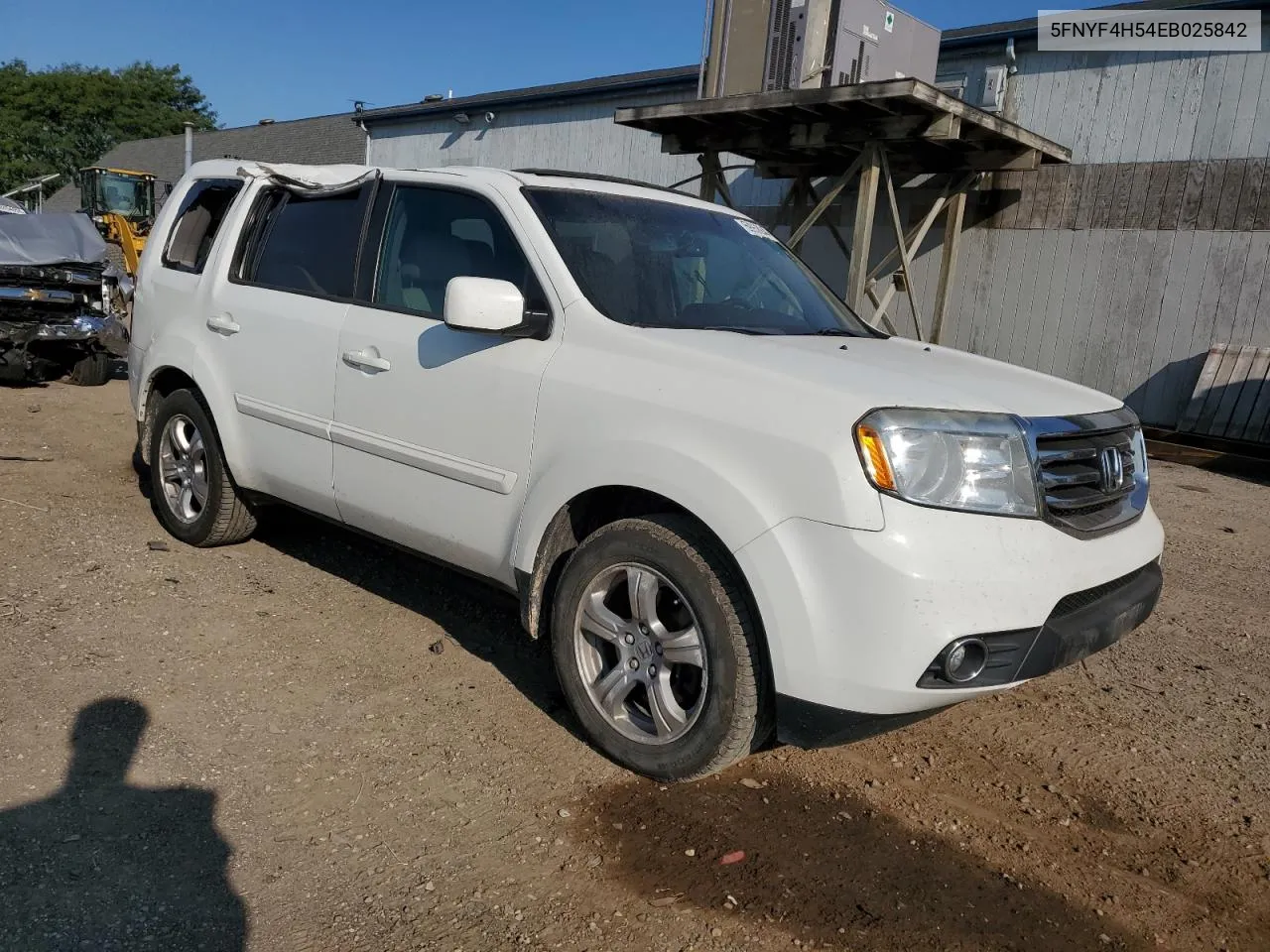 2014 Honda Pilot Exl VIN: 5FNYF4H54EB025842 Lot: 69958944