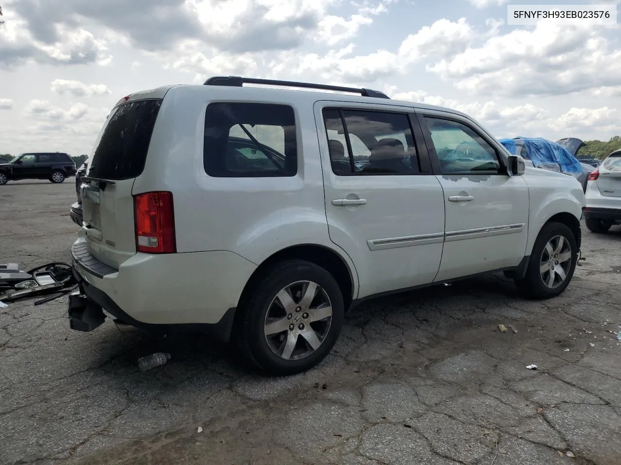 2014 Honda Pilot Touring VIN: 5FNYF3H93EB023576 Lot: 70410924