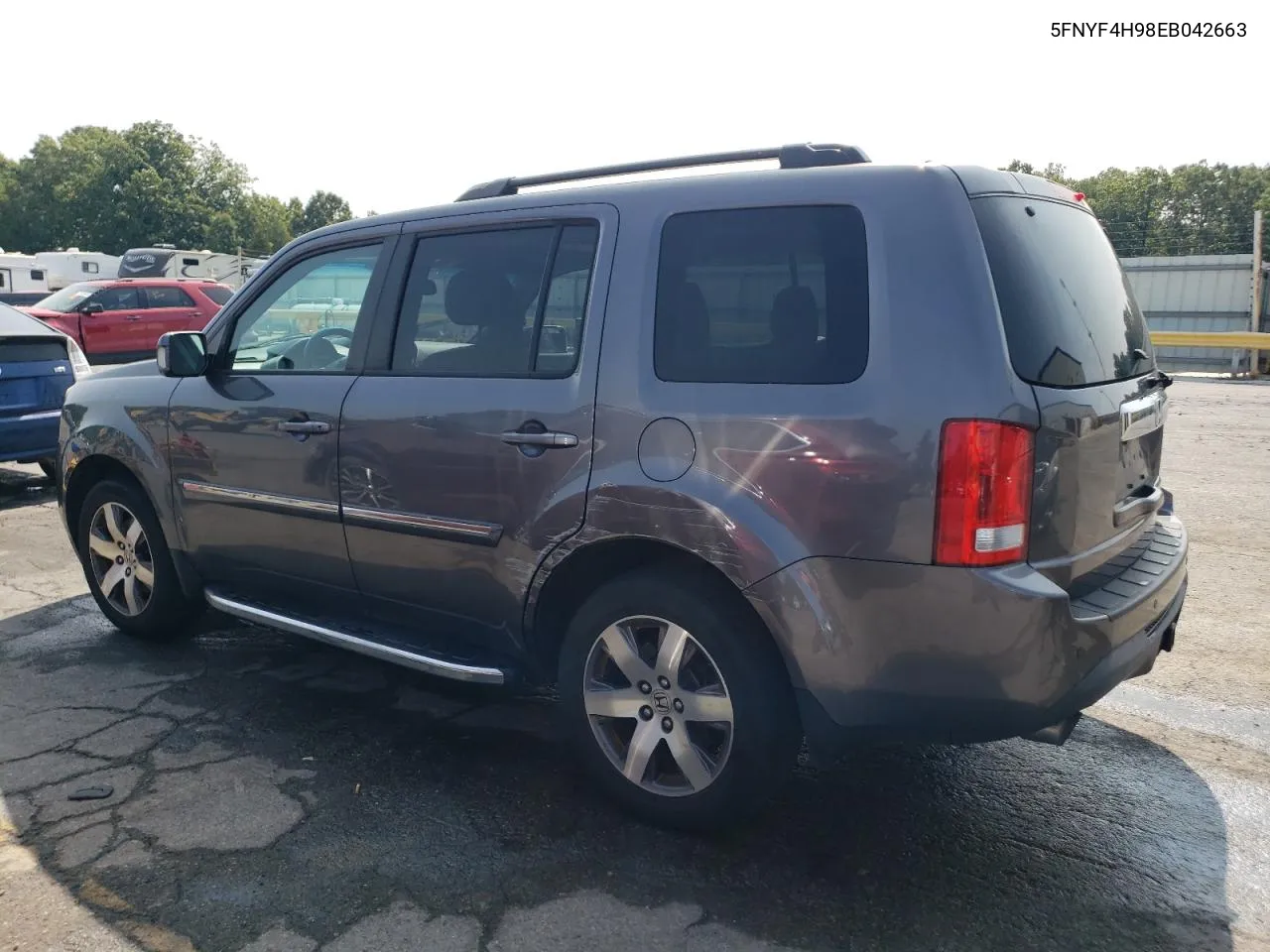 5FNYF4H98EB042663 2014 Honda Pilot Touring