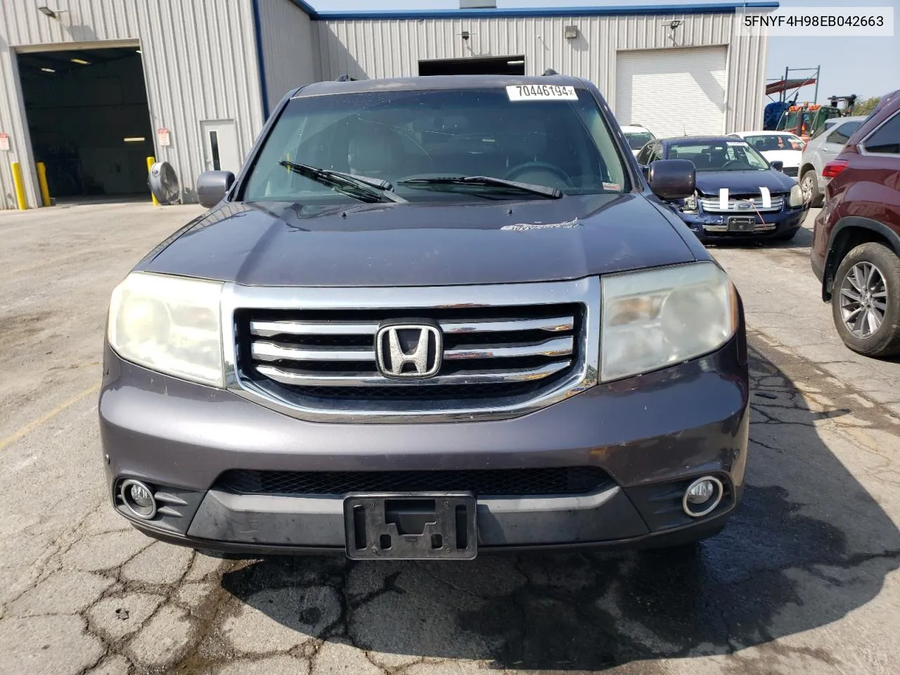 5FNYF4H98EB042663 2014 Honda Pilot Touring