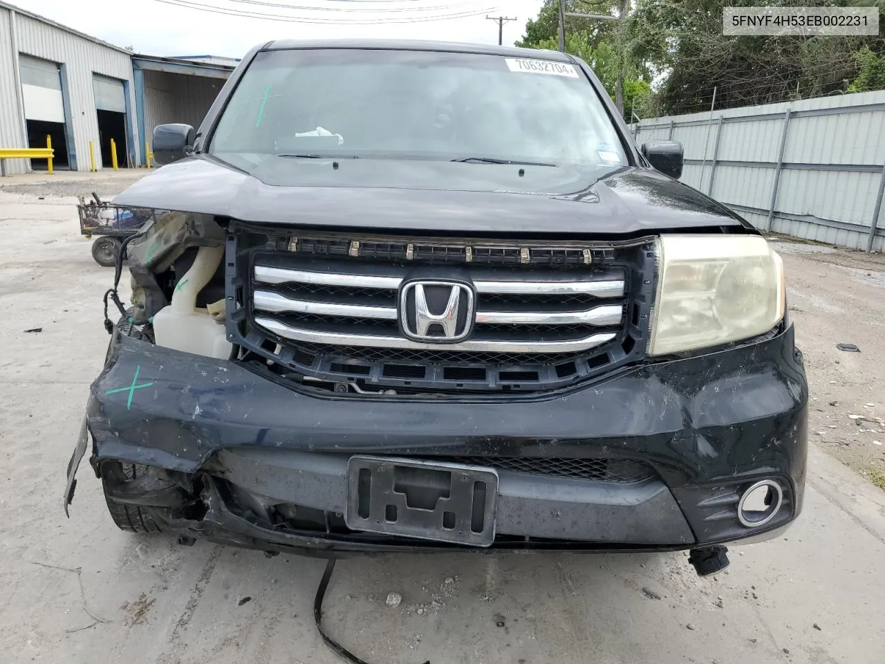 5FNYF4H53EB002231 2014 Honda Pilot Exl