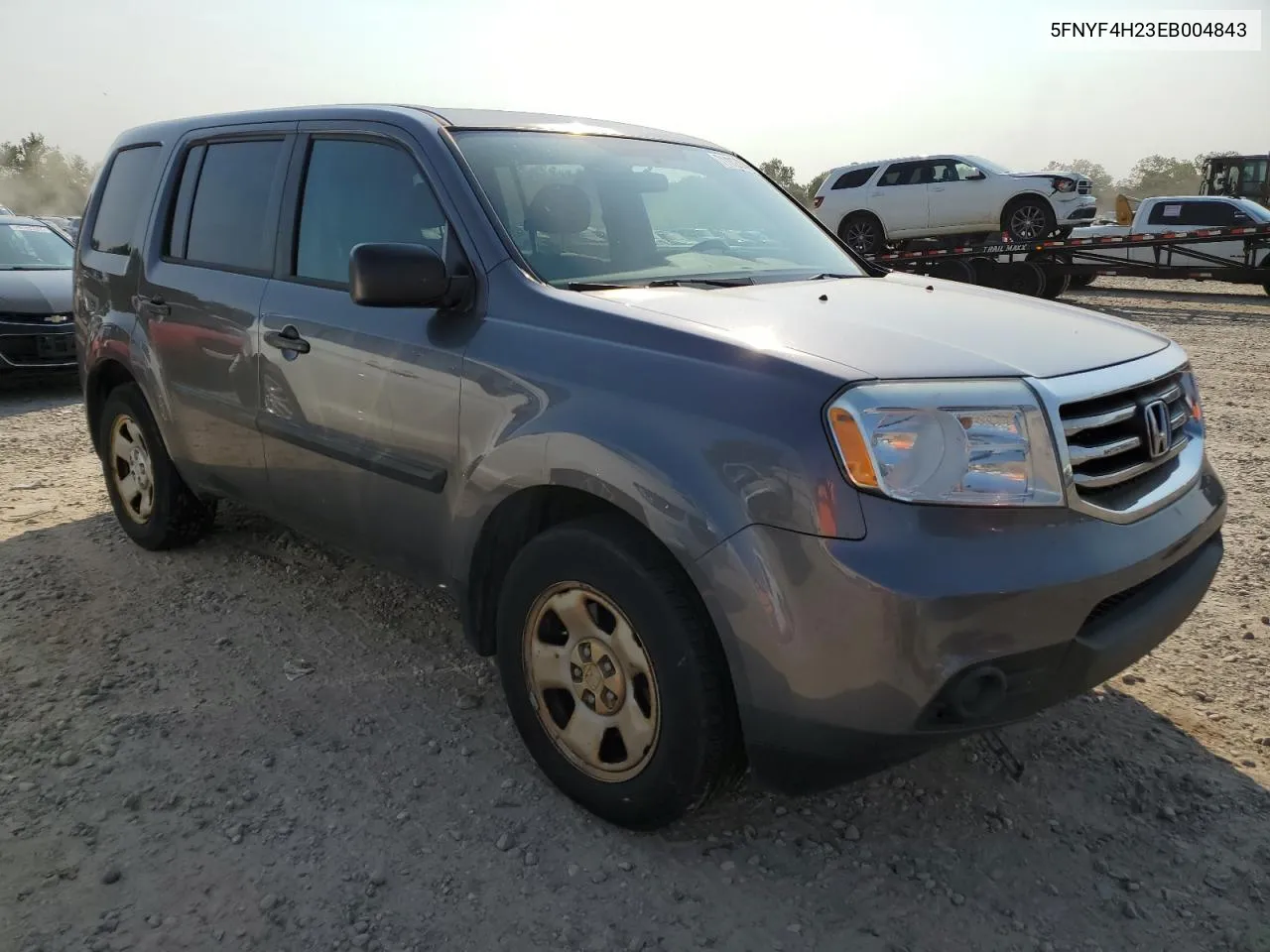 2014 Honda Pilot Lx VIN: 5FNYF4H23EB004843 Lot: 71112244