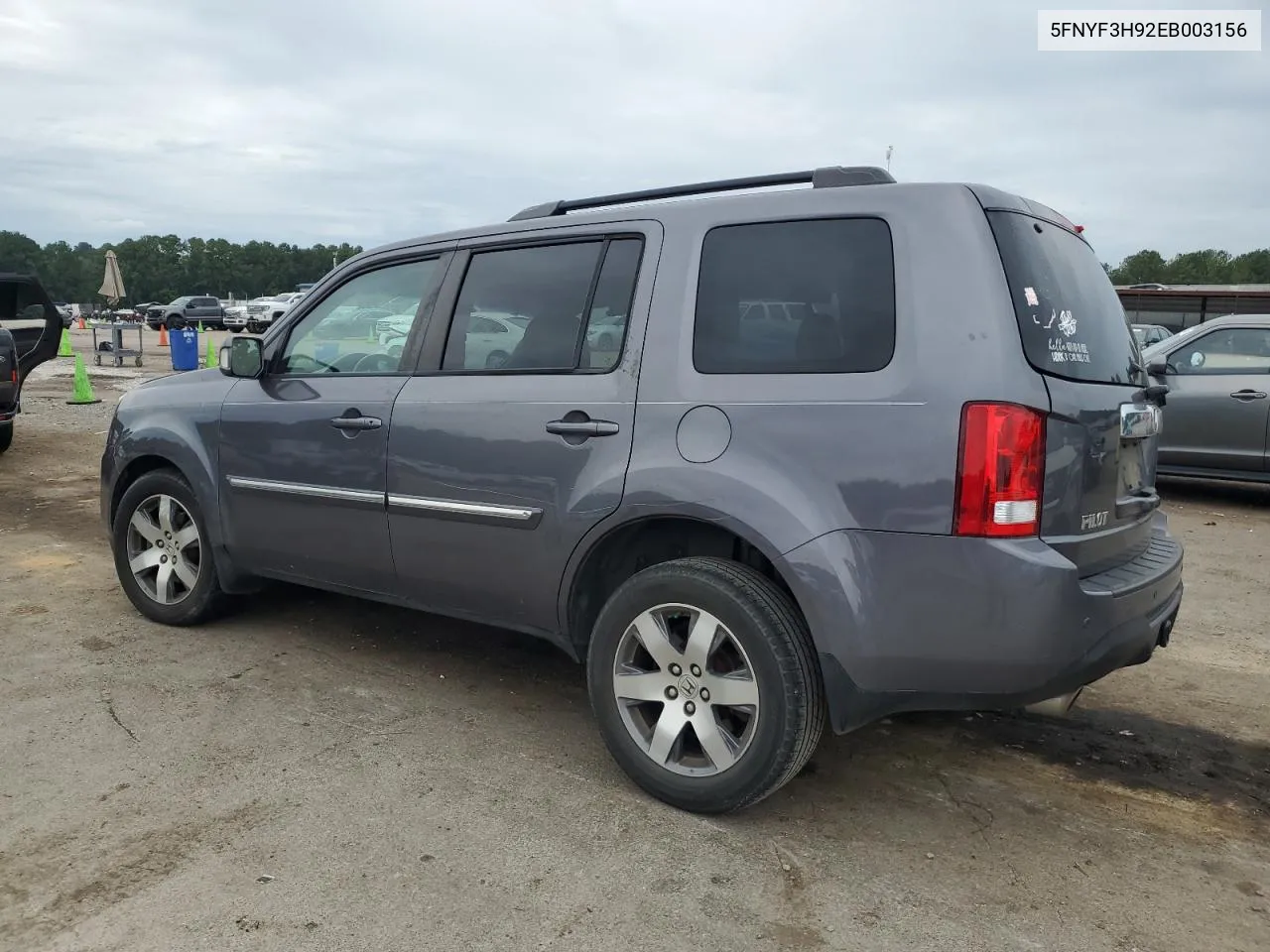 2014 Honda Pilot Touring VIN: 5FNYF3H92EB003156 Lot: 71206704