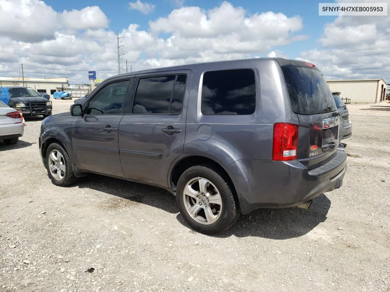 2014 Honda Pilot Exln VIN: 5FNYF4H7XEB005953 Lot: 71281454