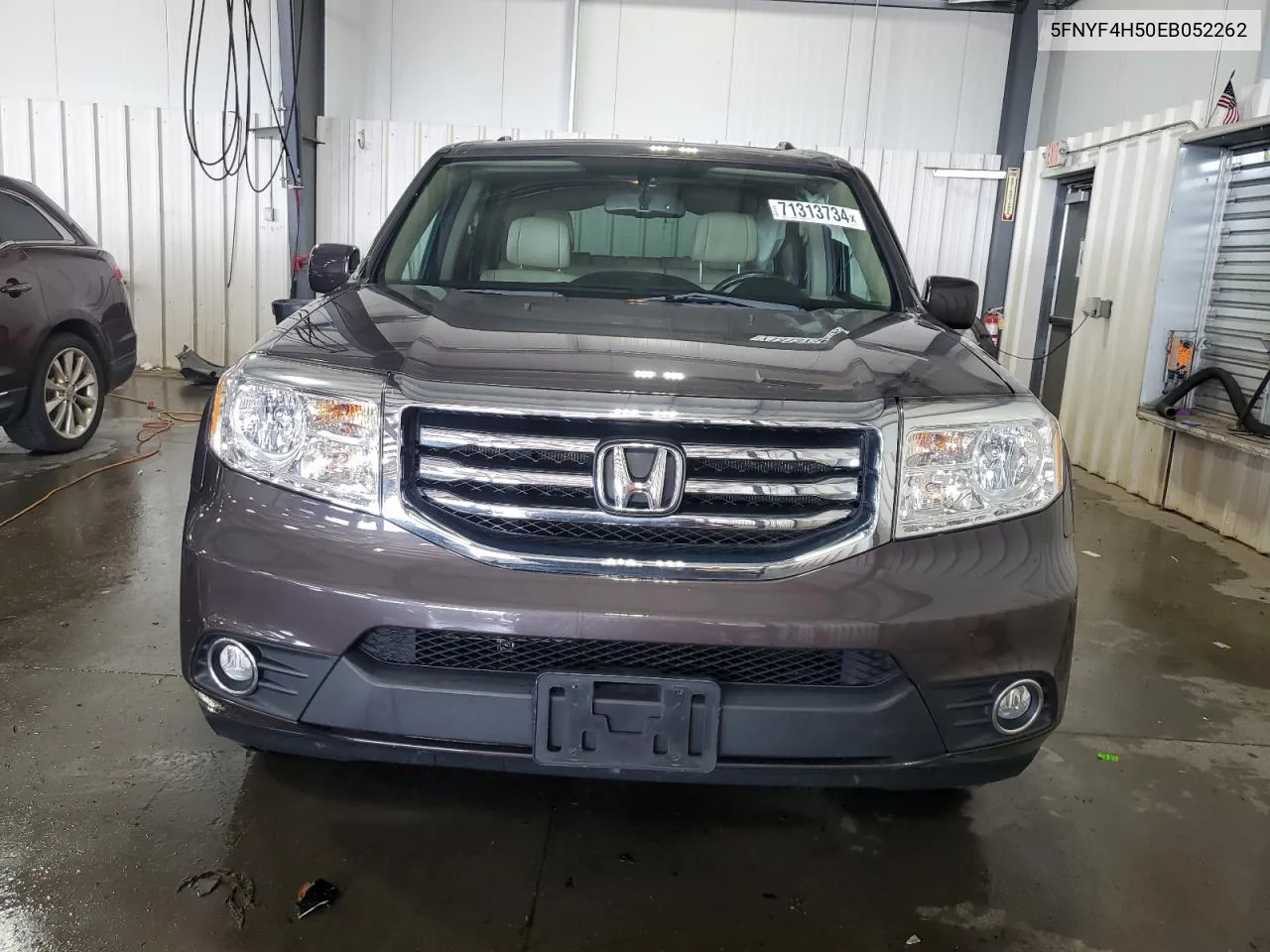 2014 Honda Pilot Exl VIN: 5FNYF4H50EB052262 Lot: 71313734