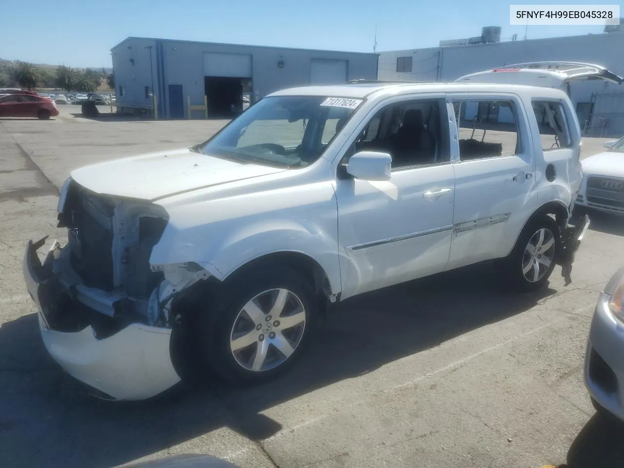 2014 Honda Pilot Touring VIN: 5FNYF4H99EB045328 Lot: 71317624