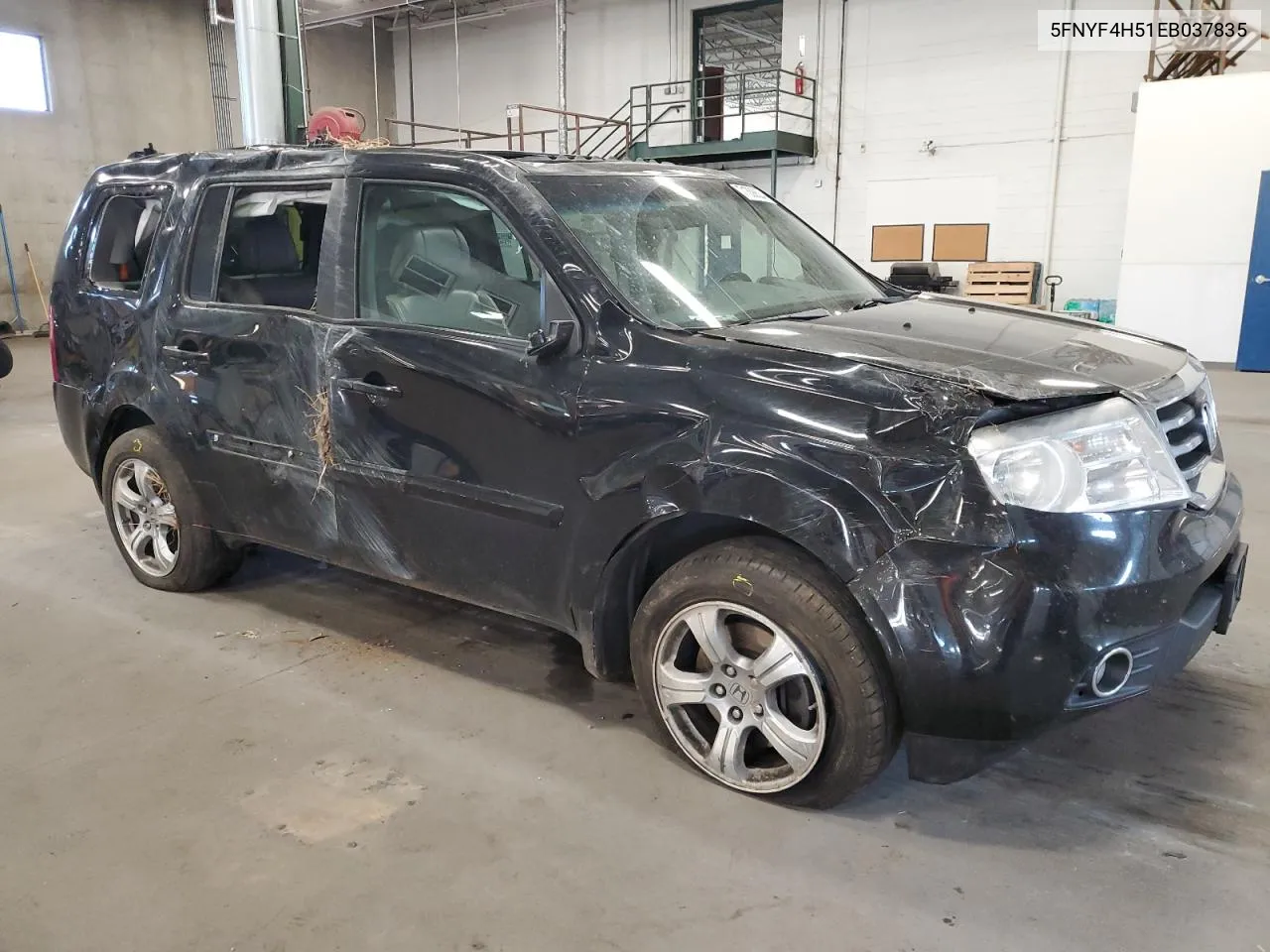 5FNYF4H51EB037835 2014 Honda Pilot Exl