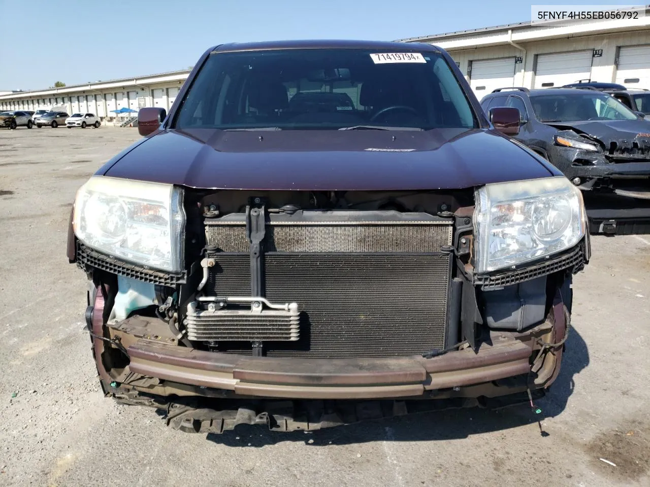 5FNYF4H55EB056792 2014 Honda Pilot Exl