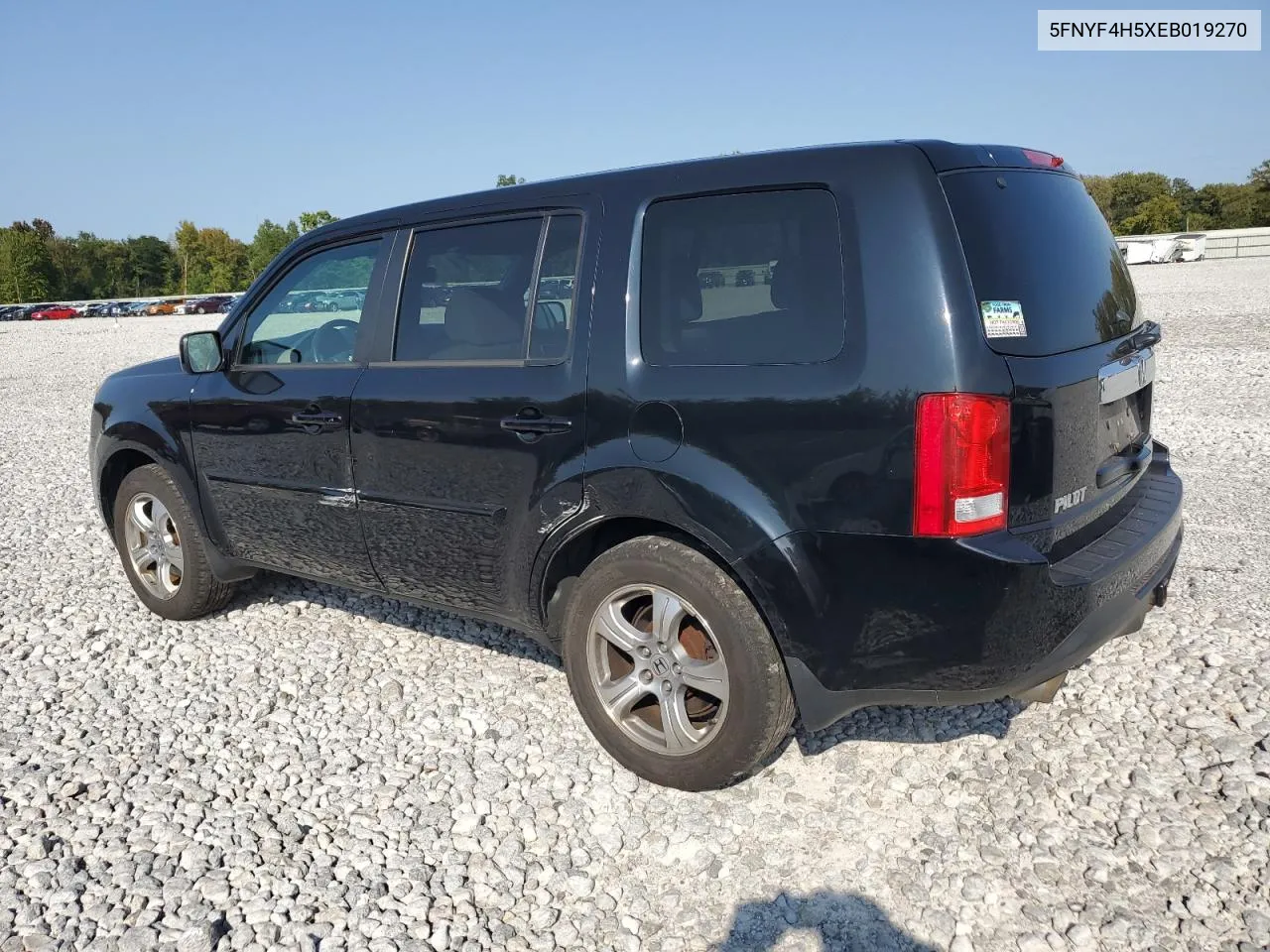 2014 Honda Pilot Exl VIN: 5FNYF4H5XEB019270 Lot: 71461244