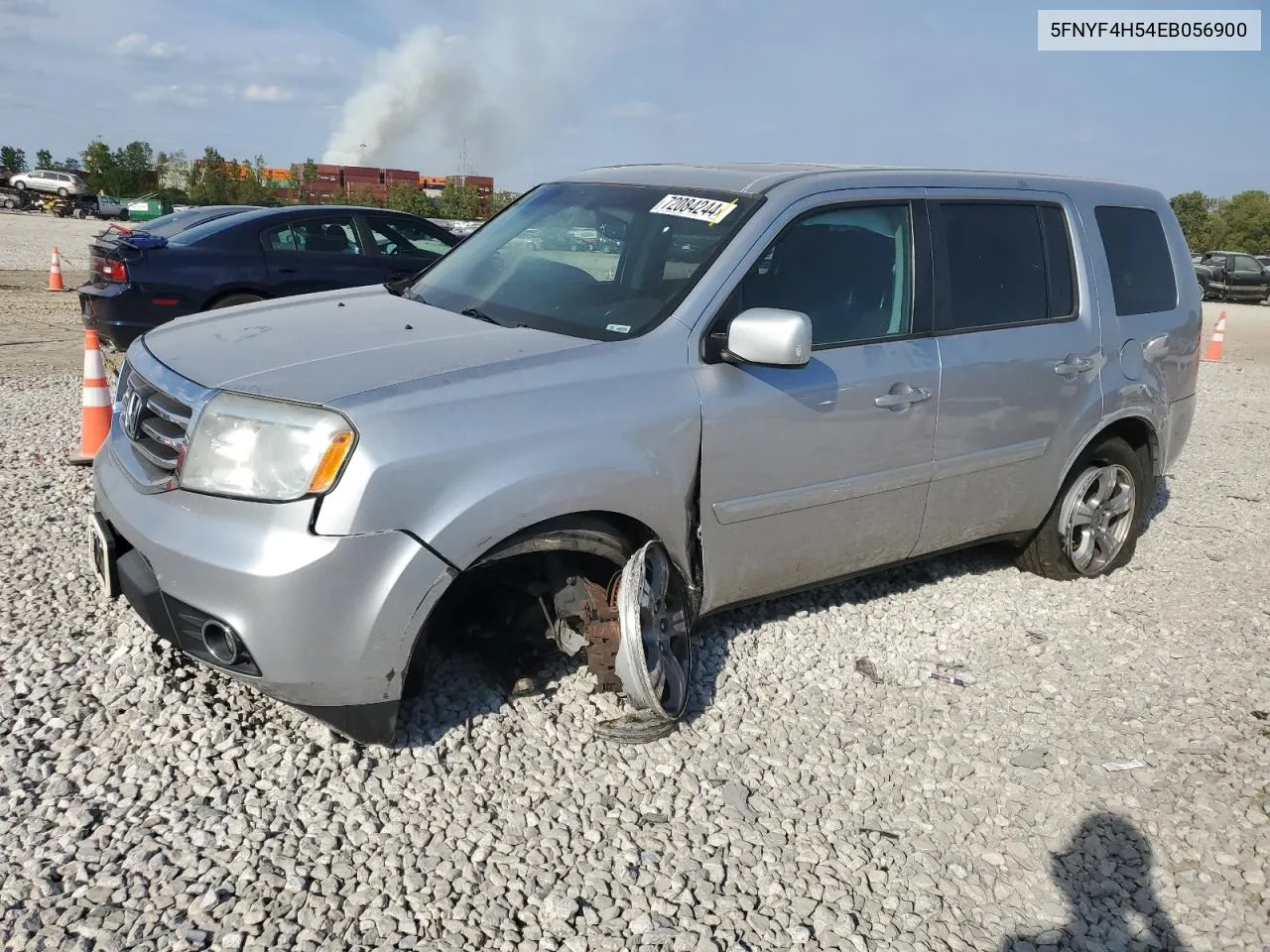 2014 Honda Pilot Exl VIN: 5FNYF4H54EB056900 Lot: 72084244