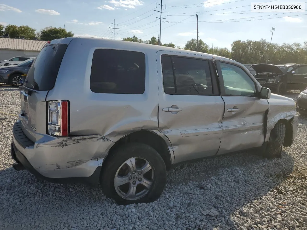 2014 Honda Pilot Exl VIN: 5FNYF4H54EB056900 Lot: 72084244