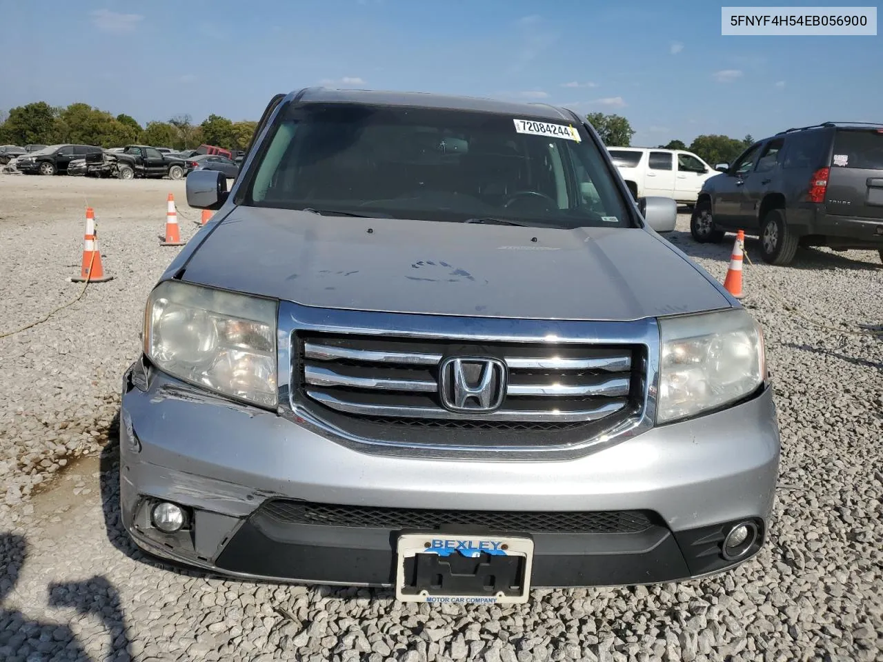 2014 Honda Pilot Exl VIN: 5FNYF4H54EB056900 Lot: 72084244