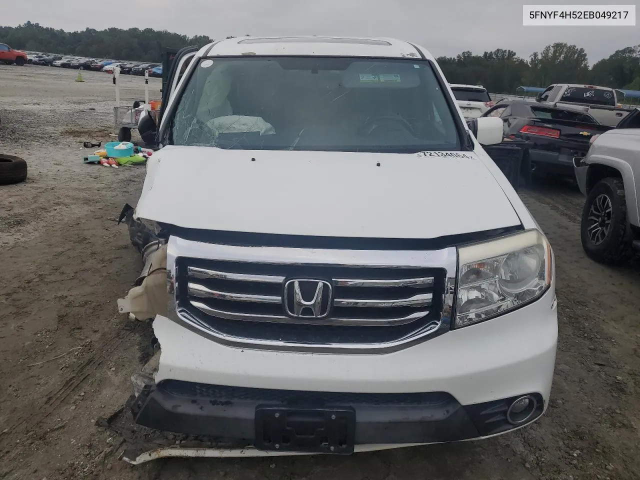 5FNYF4H52EB049217 2014 Honda Pilot Exl