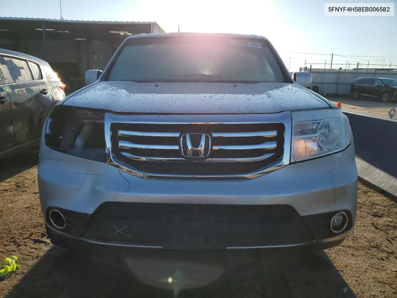 2014 Honda Pilot Exl VIN: 5FNYF4H58EB006582 Lot: 72328194