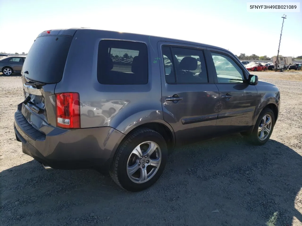 2014 Honda Pilot Ex VIN: 5FNYF3H49EB021089 Lot: 72617774