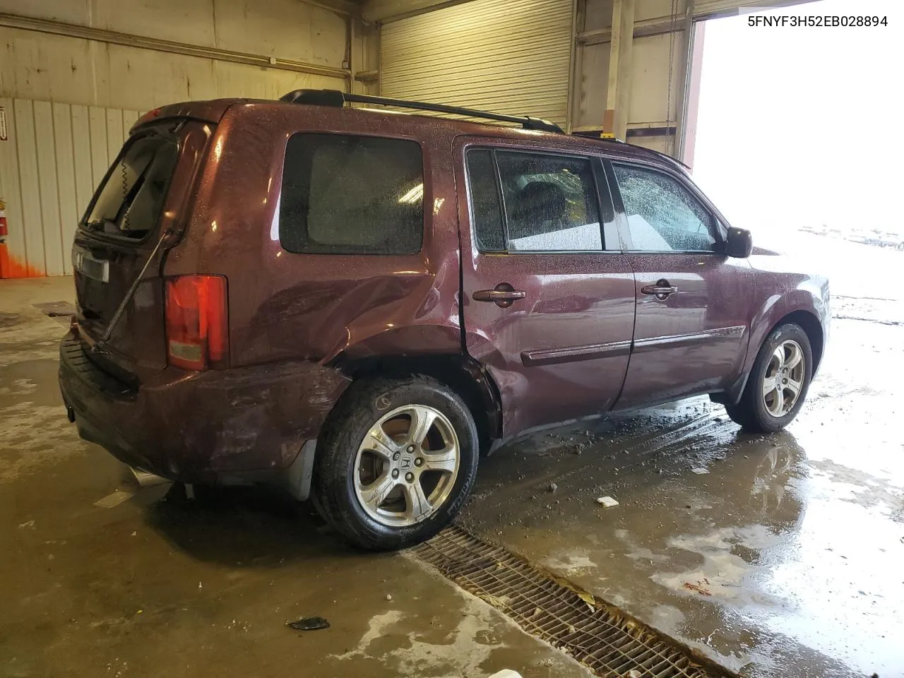 5FNYF3H52EB028894 2014 Honda Pilot Exl