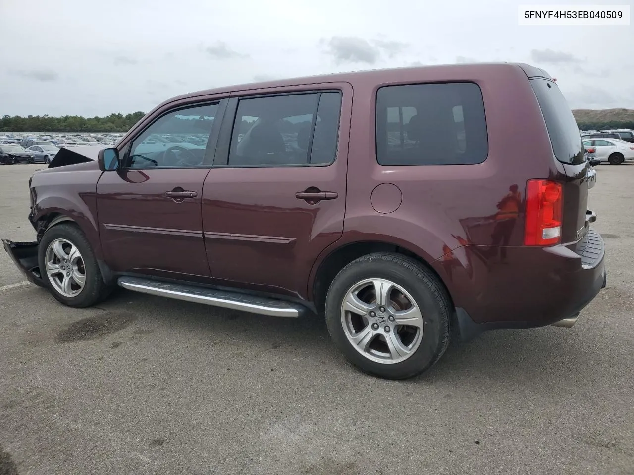 5FNYF4H53EB040509 2014 Honda Pilot Exl