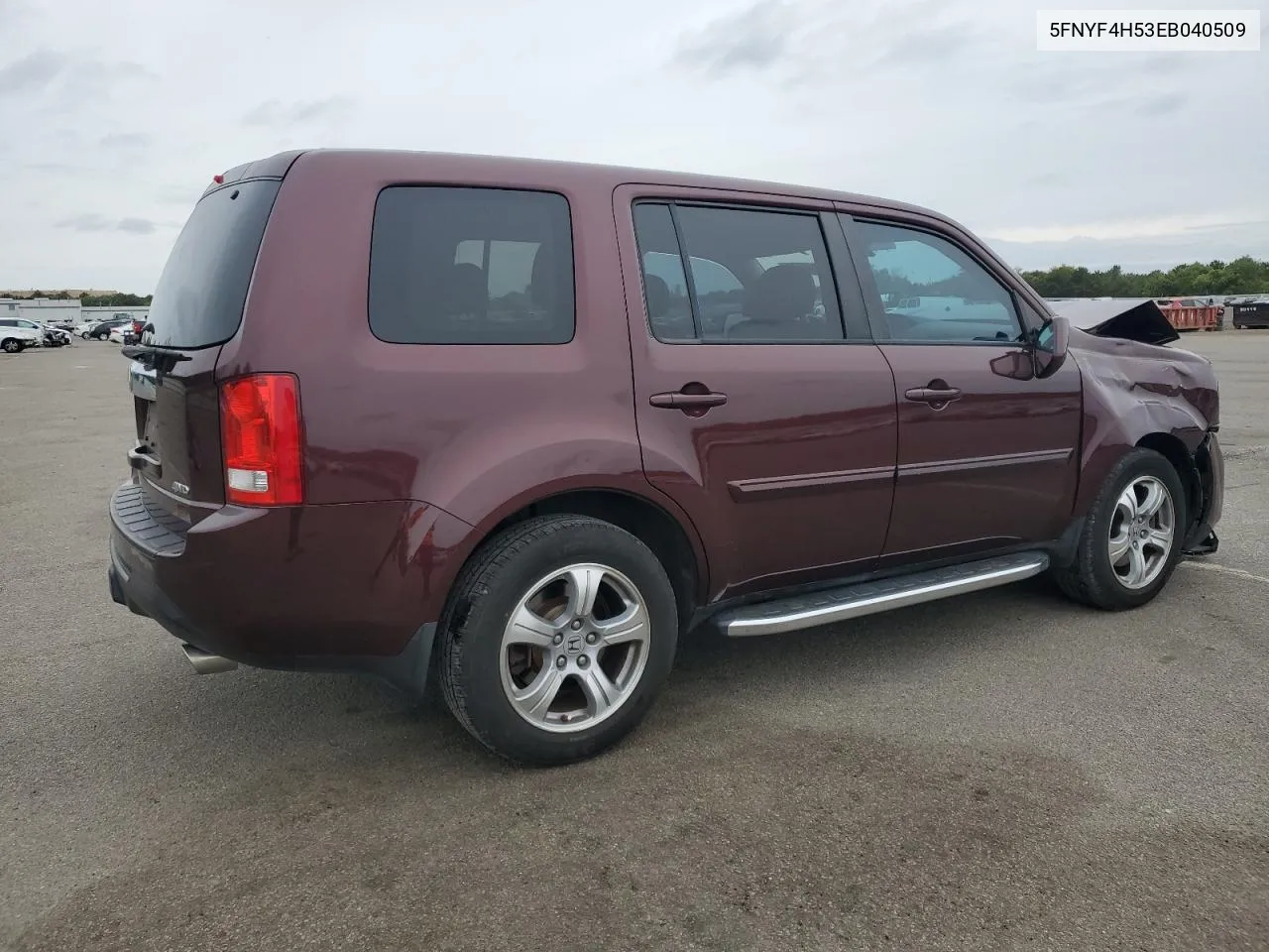 2014 Honda Pilot Exl VIN: 5FNYF4H53EB040509 Lot: 73123044