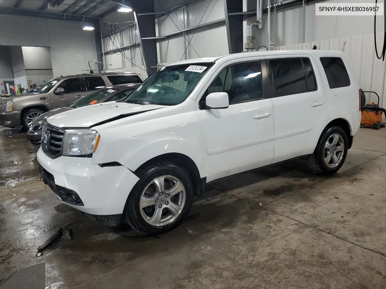 2014 Honda Pilot Exl VIN: 5FNYF4H5XEB036957 Lot: 73124134