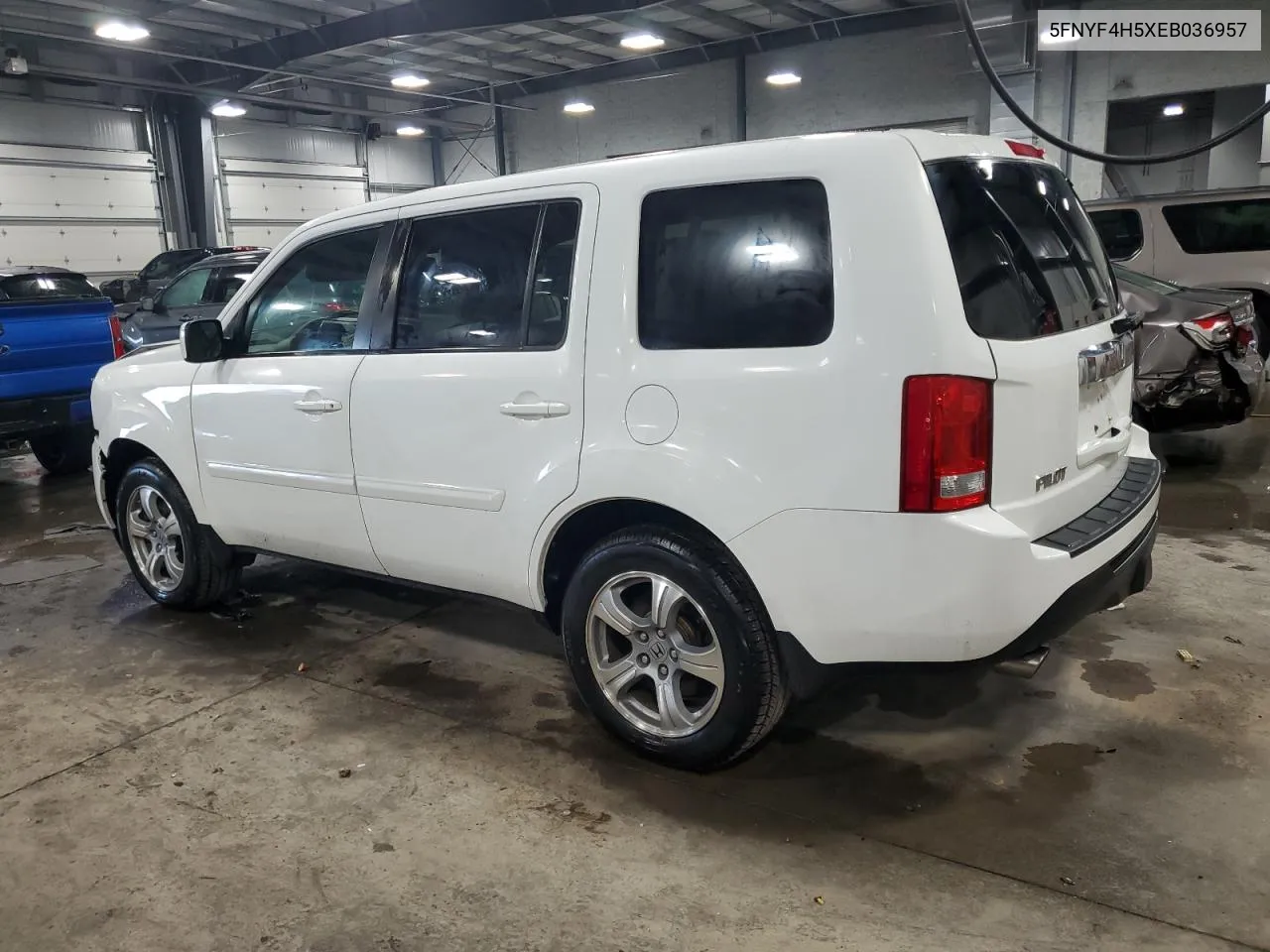 5FNYF4H5XEB036957 2014 Honda Pilot Exl