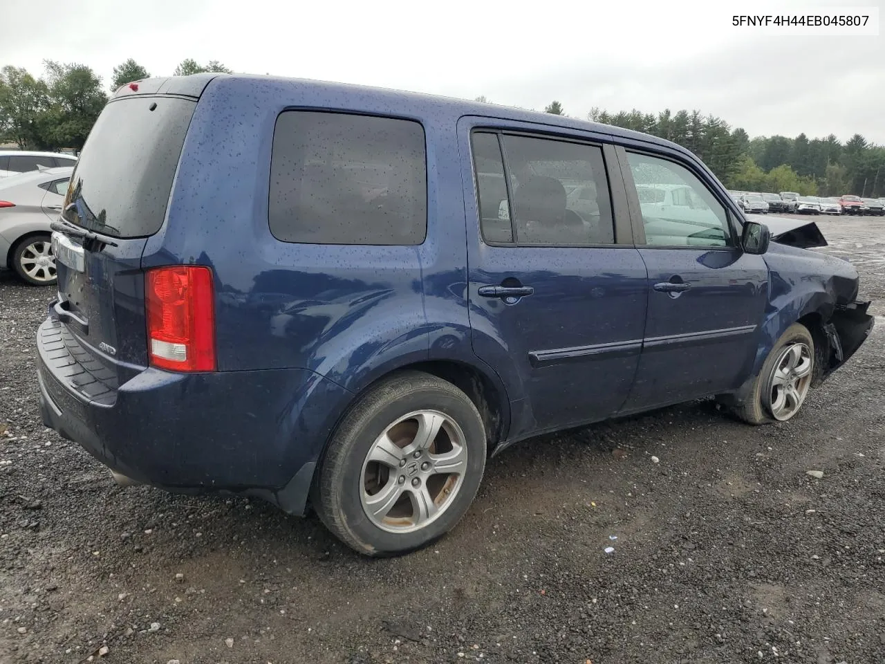 5FNYF4H44EB045807 2014 Honda Pilot Ex