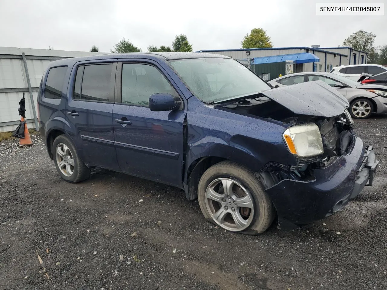 2014 Honda Pilot Ex VIN: 5FNYF4H44EB045807 Lot: 73143964