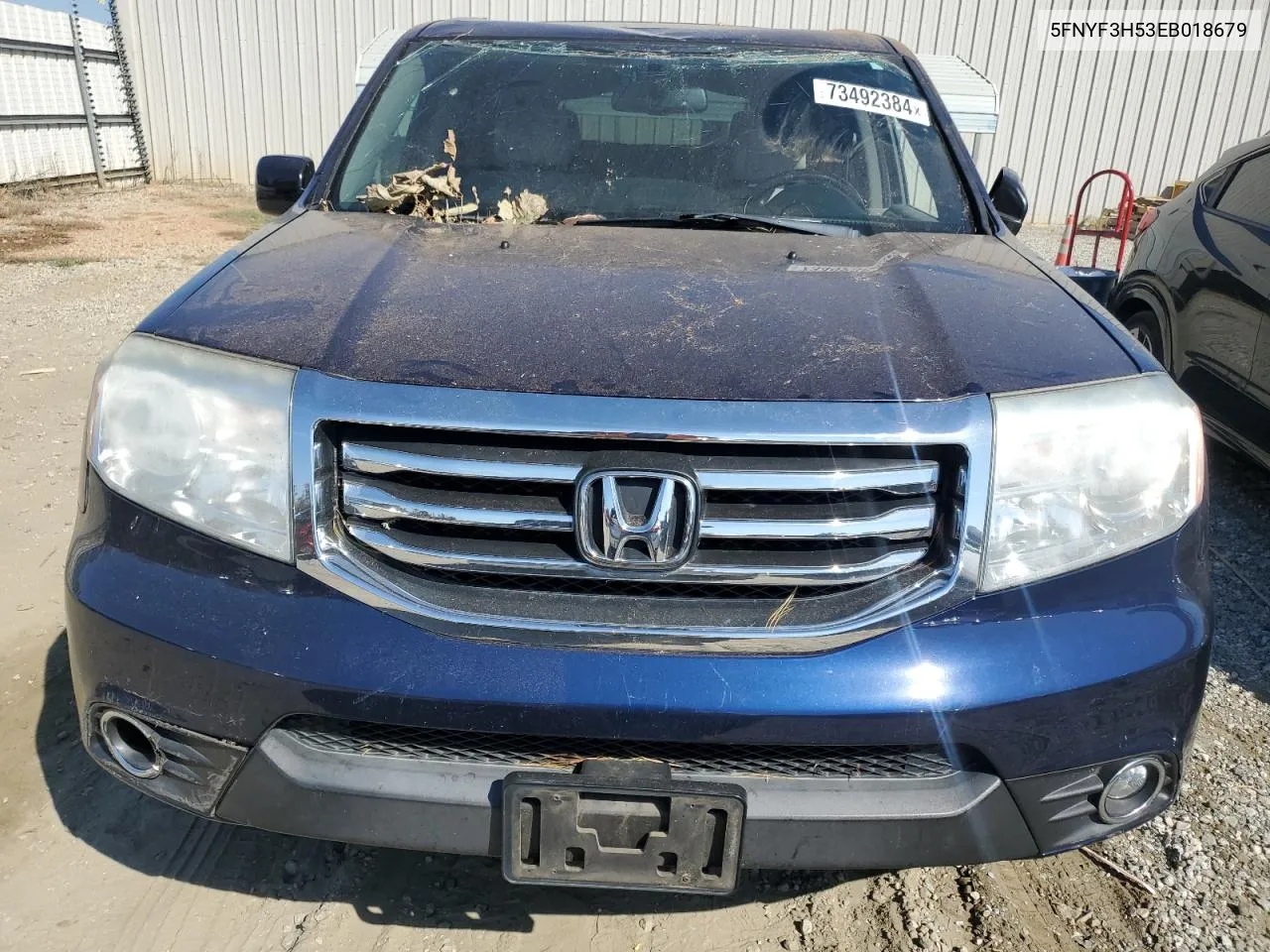 2014 Honda Pilot Exl VIN: 5FNYF3H53EB018679 Lot: 73492384