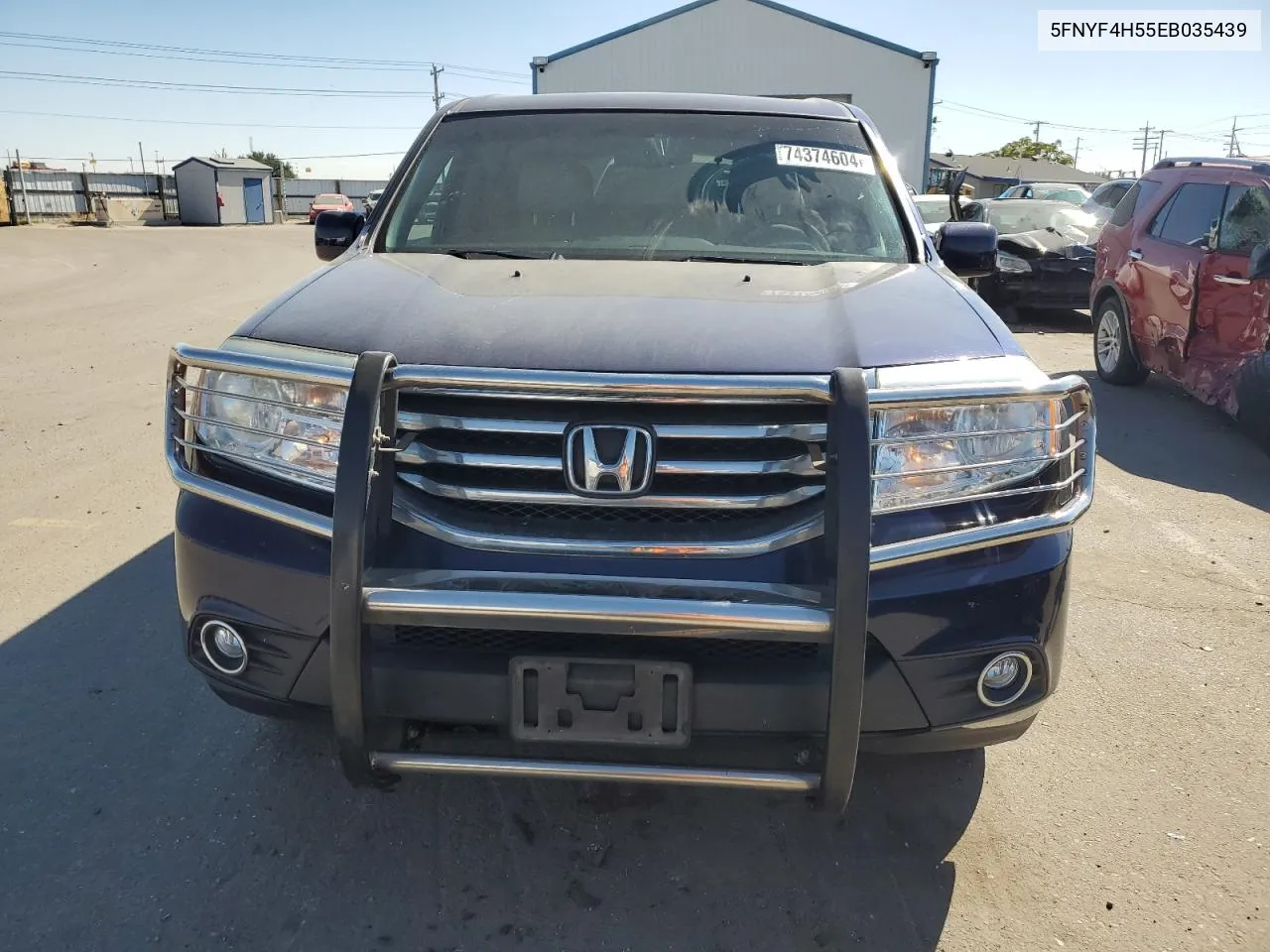 5FNYF4H55EB035439 2014 Honda Pilot Exl