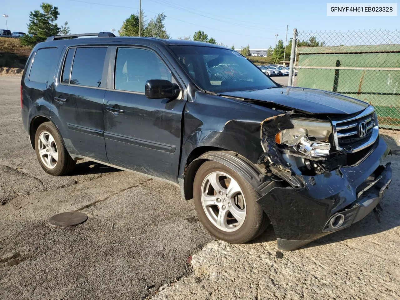 5FNYF4H61EB023328 2014 Honda Pilot Exl