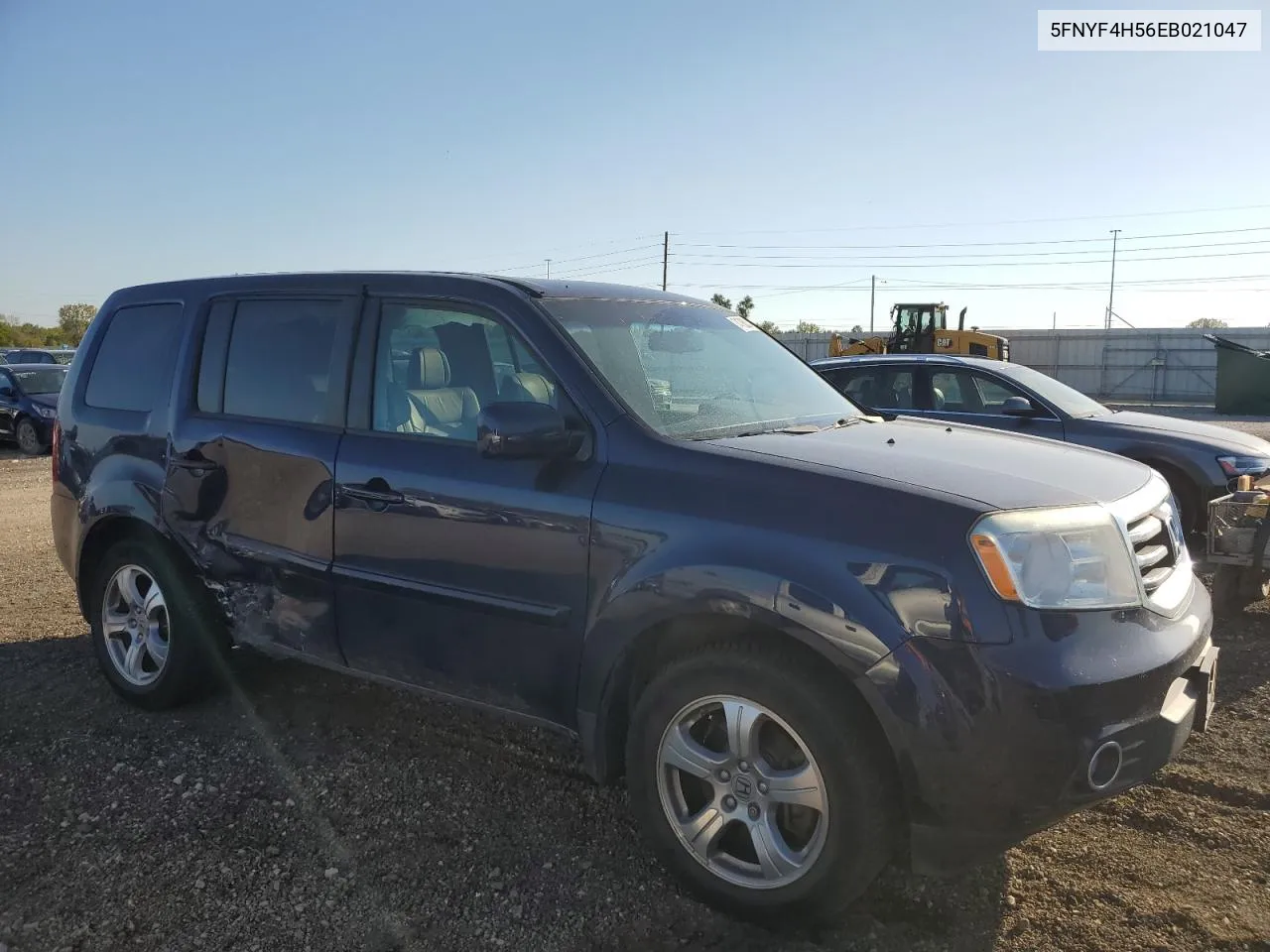 2014 Honda Pilot Exl VIN: 5FNYF4H56EB021047 Lot: 74795824